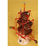 КОРАБ МИДИ PECTEN PALLIUM И РАПАН LAMBIS 16X14 СМ 371-1